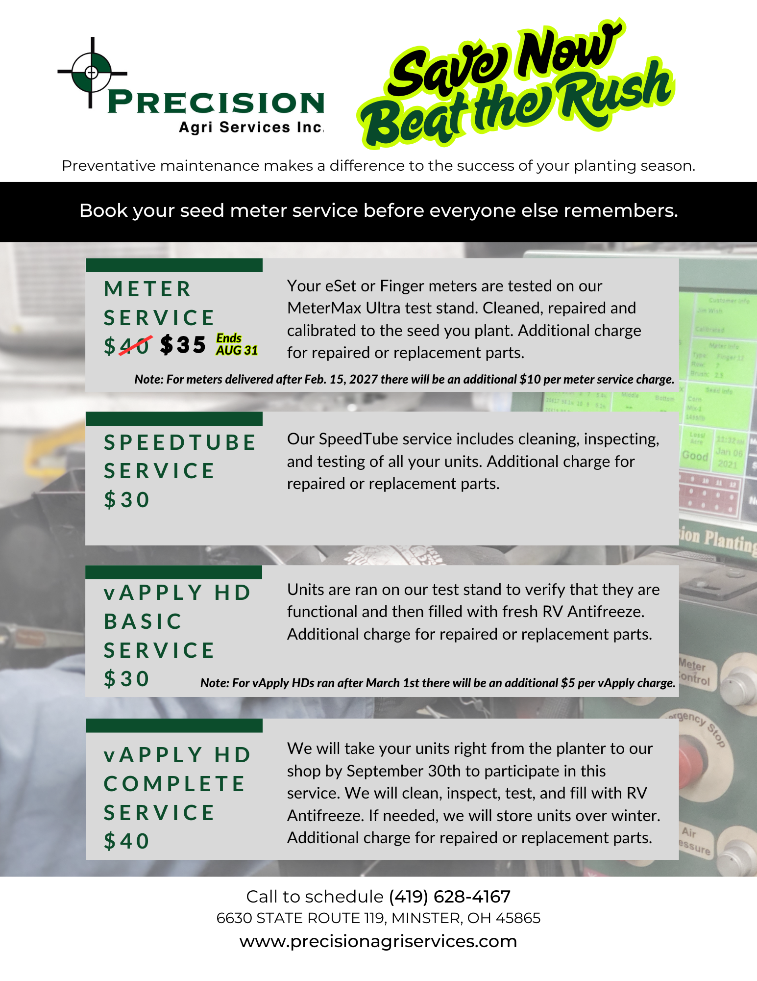 Service Programs