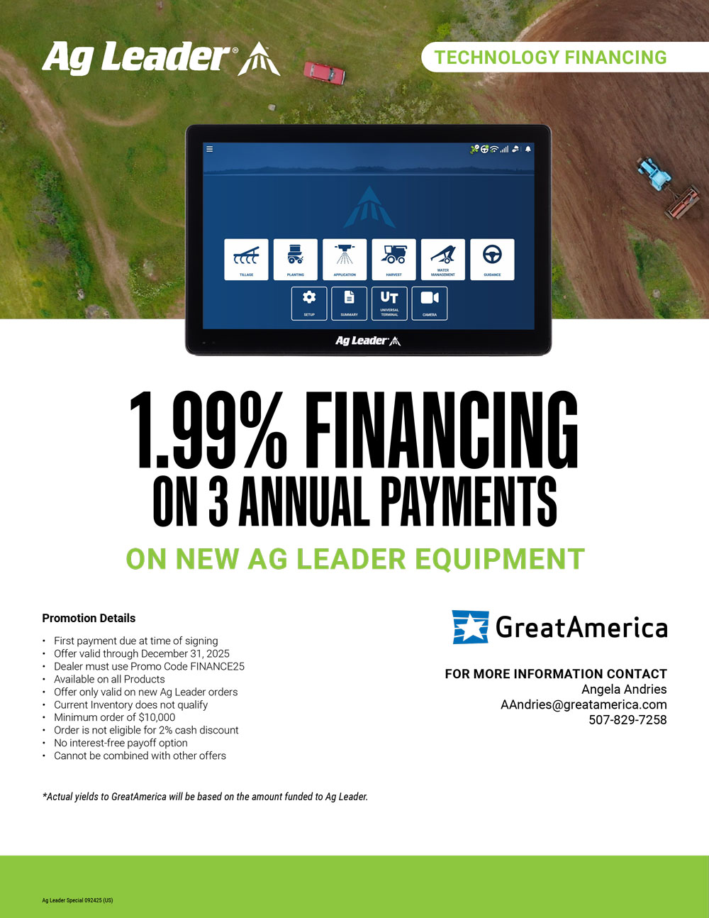 Ag Leader Financing Options